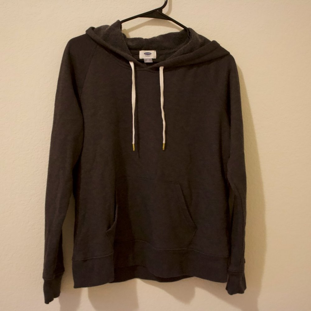 Charcoal black hoodie